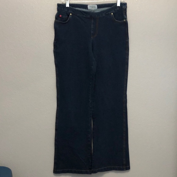 pajama jeans Jeans Pajama Jeans Womens 5 Waist Stretch Wide Leg